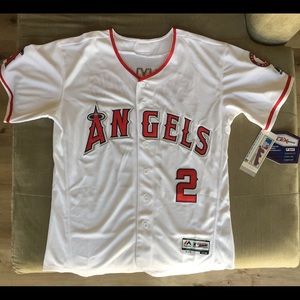 Adrelton Simmons Anaheim Angels baseball Jersey